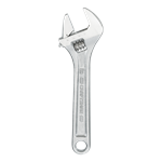 Llave ajustable Craftsman de acero cromada 6 pulgadas
