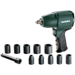Amoladora recta neumática Metabo DG 25 Set
