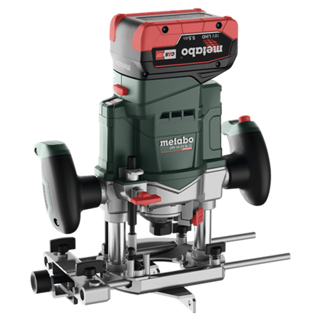 Set fresadora Metabo a batería 18V OFV18 LTX BL12